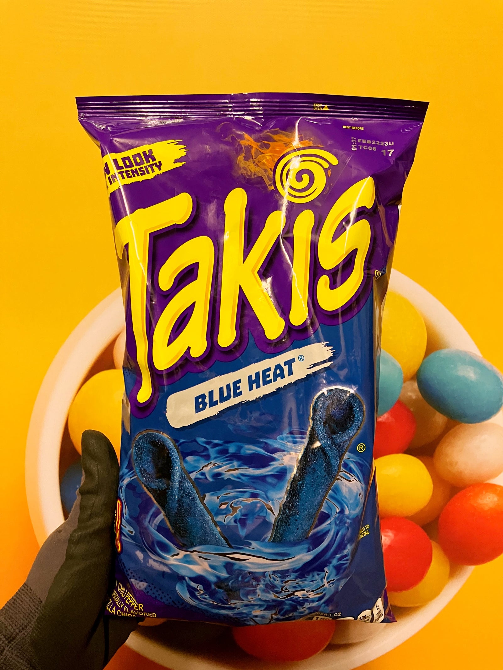 Takis Blue Heat