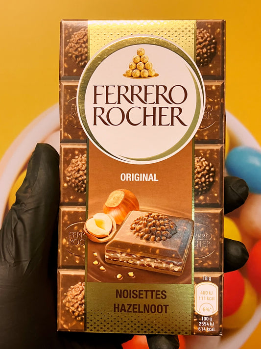 Ferrero Rocher Tafelschokolade Haselnuss Snacks4you.ch