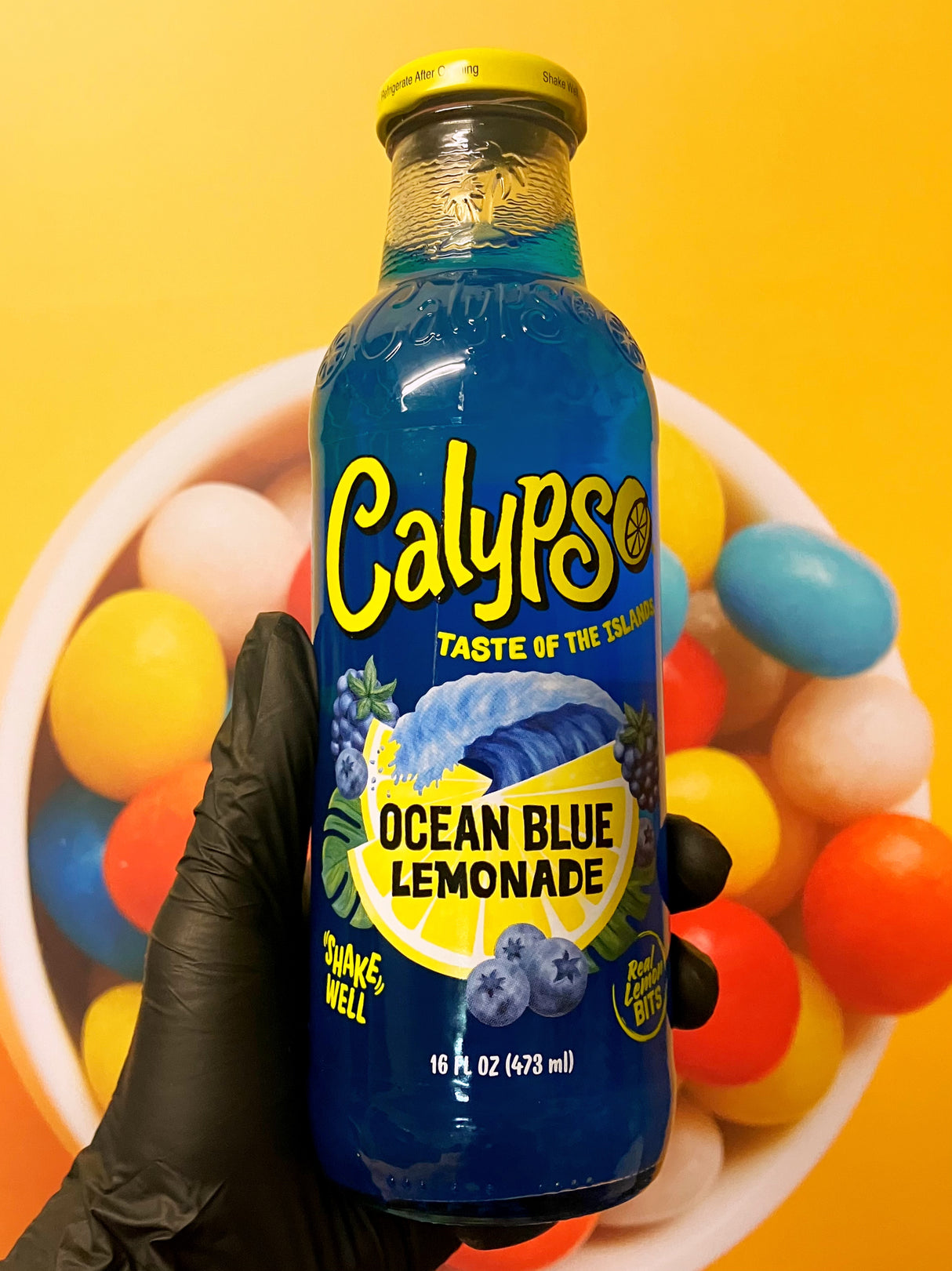 Calypso Ocean Blue Lemonade 473ml Calypso