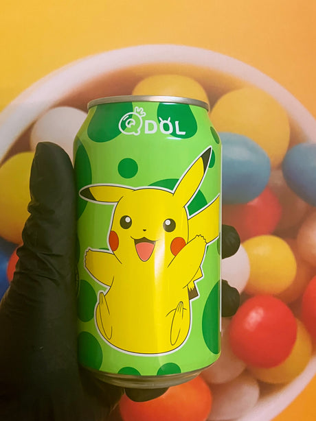 Ocean Bomb Pokemon Pikachu Lime Sparkling Water, 330ml Ocean Bomb