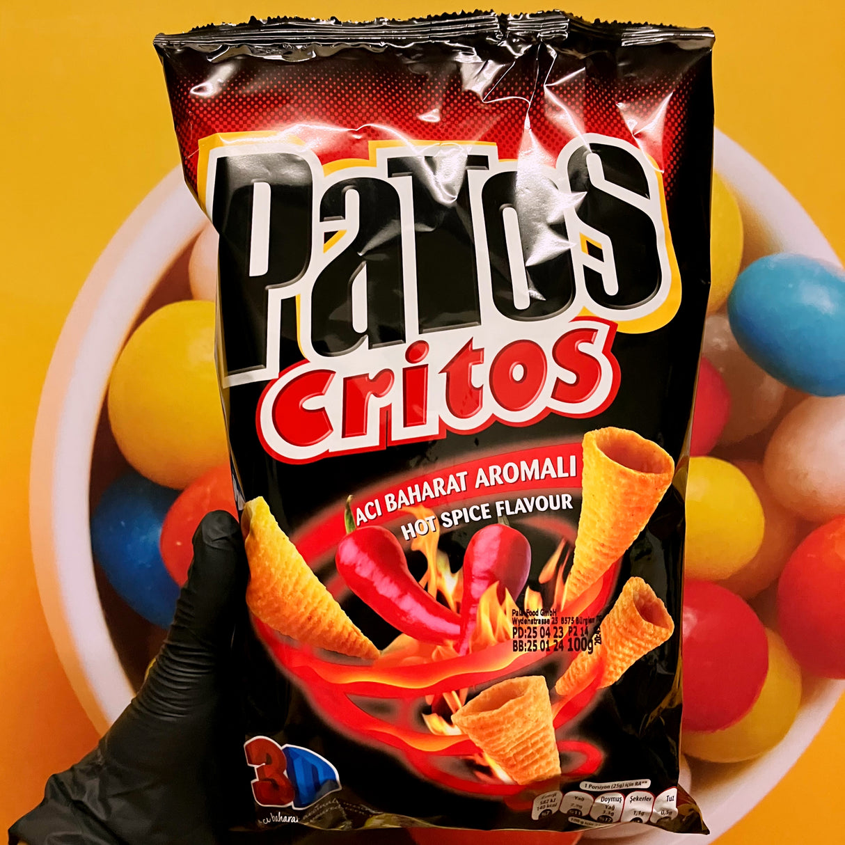 Patos Critos Hot 100g Patos