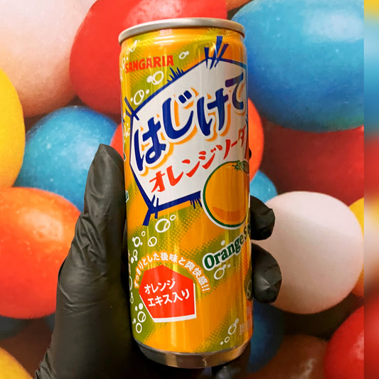 SANGARIA Hajikete Orange Soda 250ml Japanisch