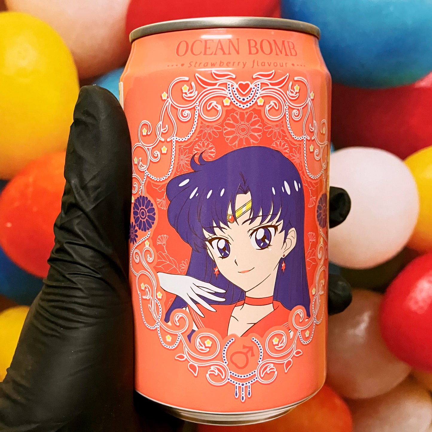 Ocean Bomb & Sailor Moon Strawberry 330ml Ocean Bomb