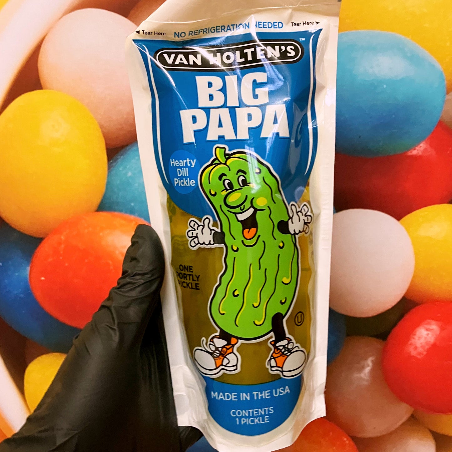 Van Holten's King Size Big Papa Dill Pickle 252g Snacks4you.ch