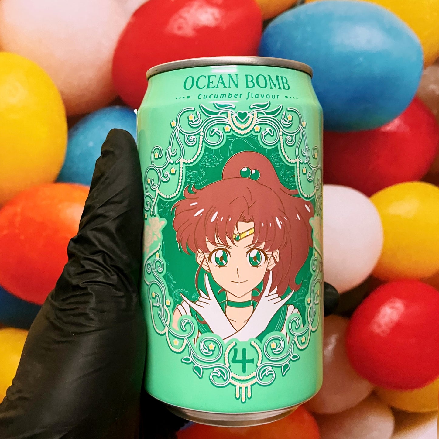 Ocean Bomb & Sailor Moon Cucumber 330ml Ocean Bomb