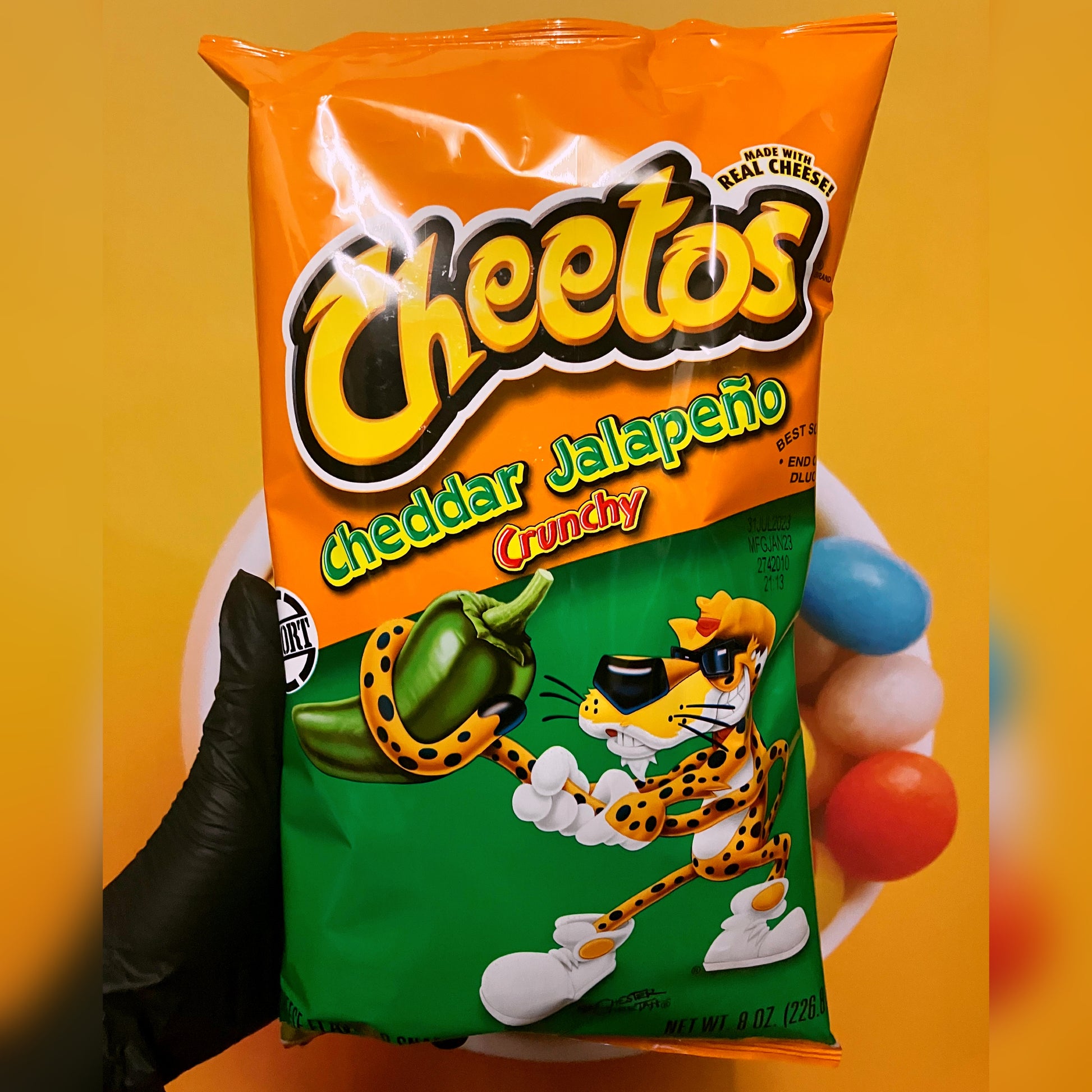 Cheetos Crunchy Cheddar Jalapeño 226g Cheetos