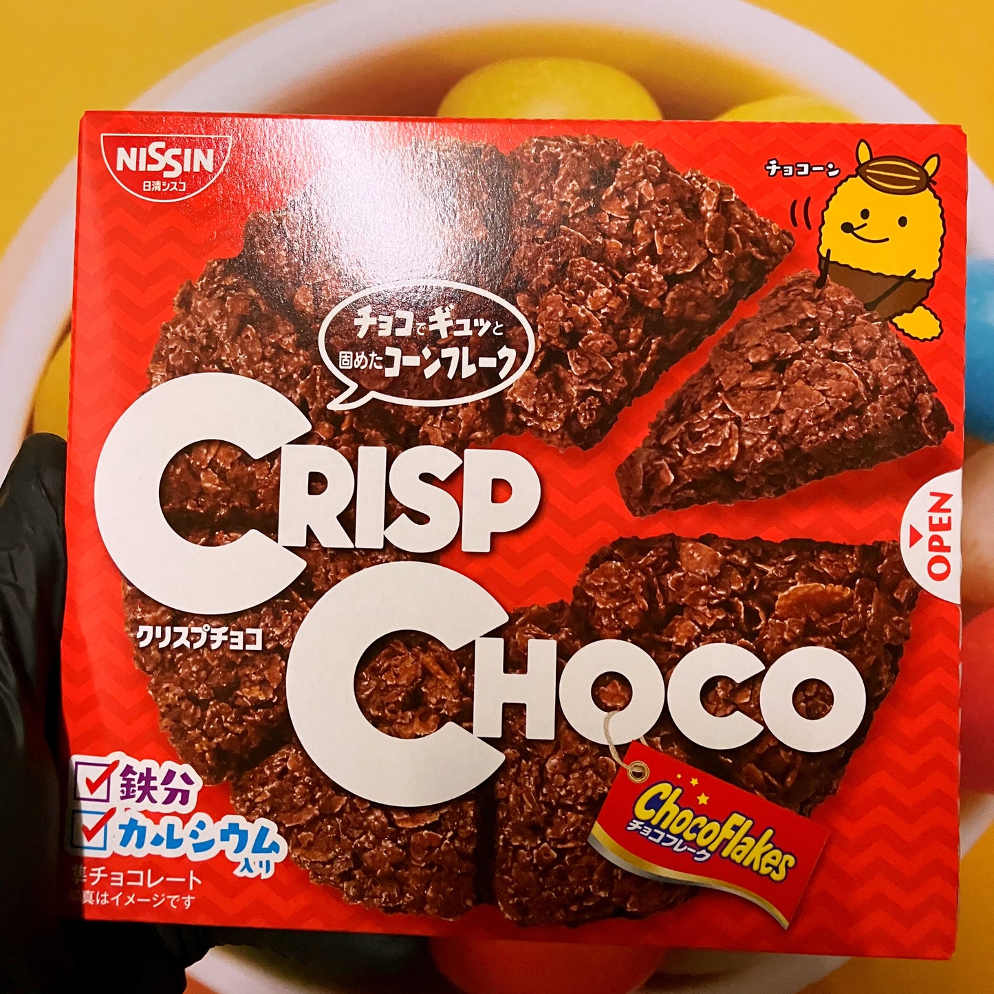 Nissin Crisp Choco Flakes Milk 83g Japanisch