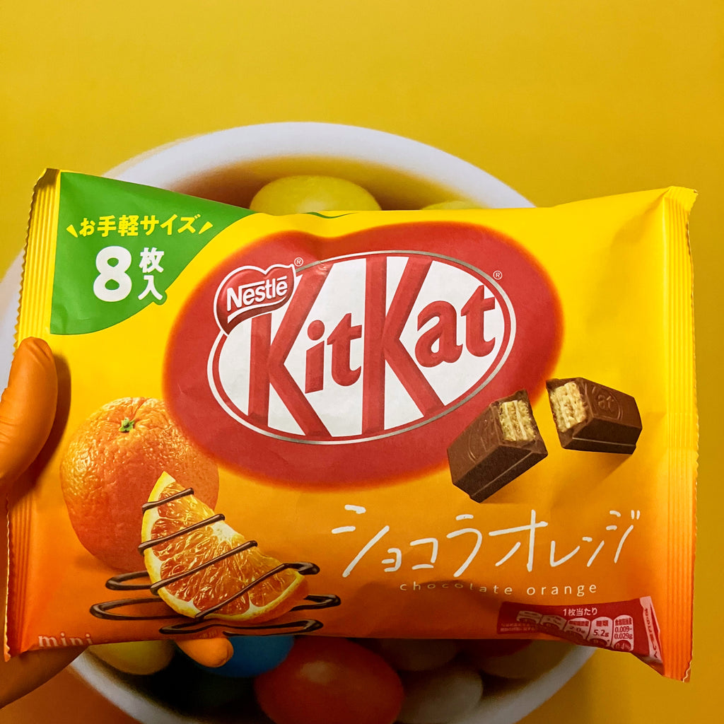 Kit Kat Mini Chocolate Orange 8-Pieces 100g Kit Kat