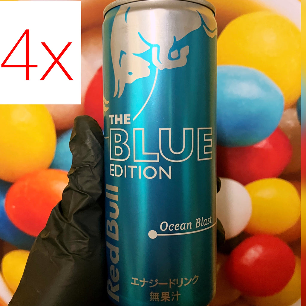 4x Red Bull Ocean Blast 250ml (Litchi) (Japan) (3.90 pro Stück) Red Bull