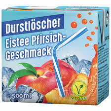 Durstlöscher Eistee Pfirsich 500ml Snacks4you.ch