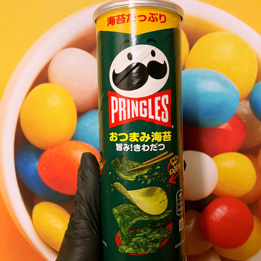 Japan Kellogg's Pringles Salt ＆ seaweed  111g (Japan) Pringles