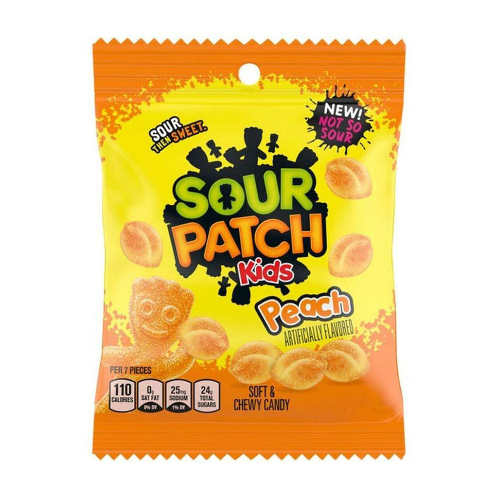 Sour Patch Kids Peach 229g MHD 27.11.2022 Sour Patch